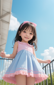 20230719(2)夏服なAI少女達 AI少女の里